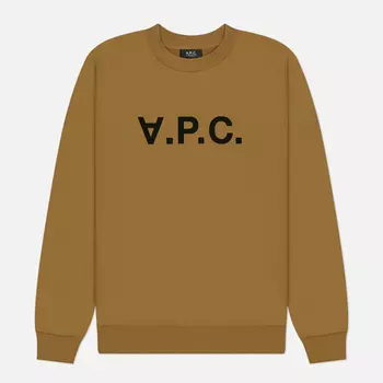 Мужская толстовка A.P.C. Standard Grand V.P.C. GOTS, цвет коричневый, размер XL