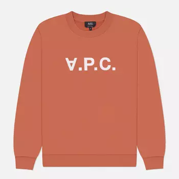 Мужская толстовка A.P.C. Standard Grand V.P.C. GOTS, цвет оранжевый, размер M