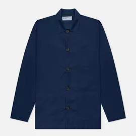 Мужская рубашка Universal Works Bakers Overshirt Poplin, цвет синий, размер L