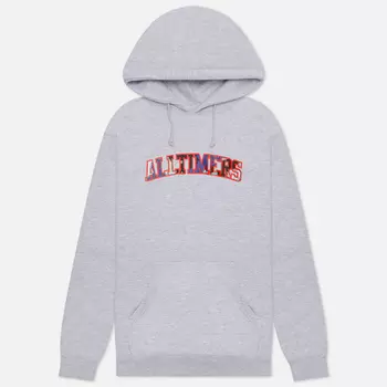 Мужская толстовка Alltimers City College Hoodie, цвет серый, размер XXL