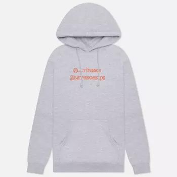 Мужская толстовка Alltimers Nolle Embroidered Hoodie, цвет серый, размер XXL