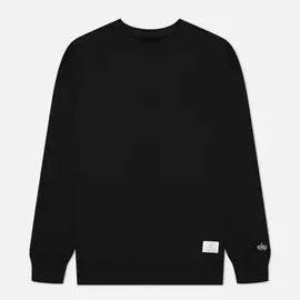 Мужская толстовка Alpha Industries Essential Crew, цвет чёрный, размер XL