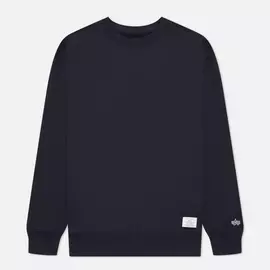 Мужская толстовка Alpha Industries Essential Crew, цвет синий, размер M