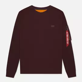 Мужская толстовка Alpha Industries X-Fit, цвет бордовый, размер XL