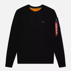 Мужская толстовка Alpha Industries X-Fit, цвет чёрный, размер XXXL