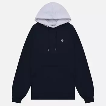 Мужская толстовка Anglan Double Color Wappen Raglan Hoodie, цвет синий, размер M