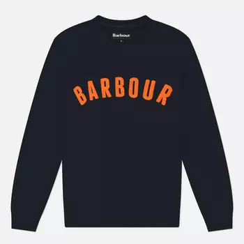 Мужская толстовка Barbour Prep Logo Crew, цвет синий, размер L