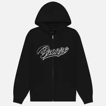 Мужская толстовка Bronze 56K Sports Zip Hoodie, цвет чёрный, размер L