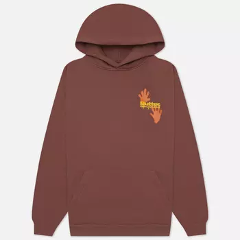 Мужская толстовка Butter Goods Amphibian Hoodie, цвет коричневый, размер M