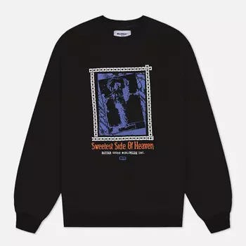 Мужская толстовка Butter Goods Angel Crewneck, цвет чёрный, размер M