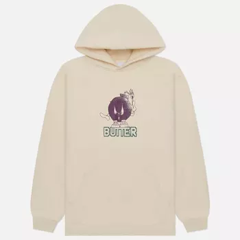 Мужская толстовка Butter Goods Bomb Pullover Hoodie, цвет бежевый, размер S