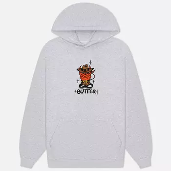 Мужская толстовка Butter Goods Devil Pullover Hoodie, цвет серый, размер M