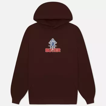 Мужская толстовка Butter Goods Jack Hammer Pullover Hoodie, цвет коричневый, размер M