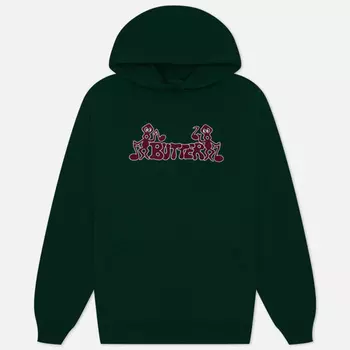 Мужская толстовка Butter Goods Notes Embroidered Hoodie, цвет зелёный, размер XL