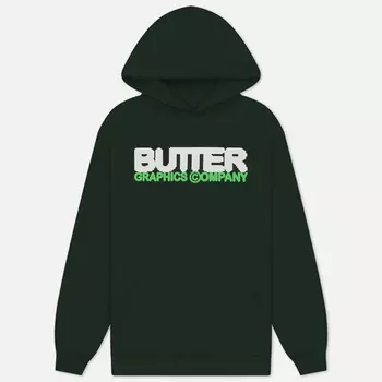 Мужская толстовка Butter Goods Program Pullover Hoodie, цвет зелёный, размер L