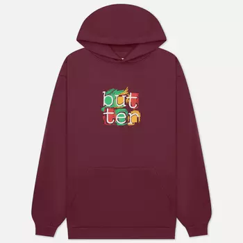 Мужская толстовка Butter Goods Scribble Hoodie, цвет бордовый, размер XXL