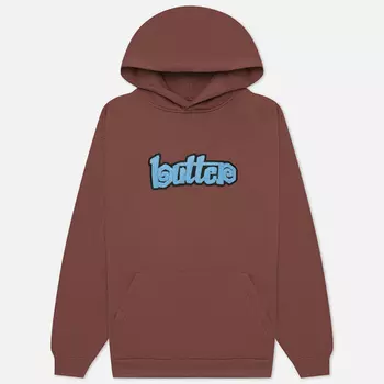 Мужская толстовка Butter Goods Swirl Hoodie, цвет коричневый, размер XXL