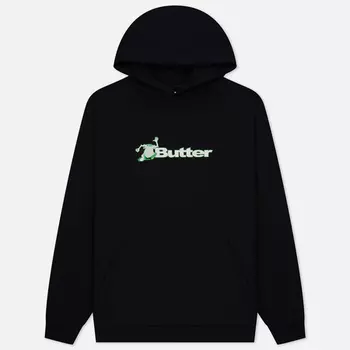 Мужская толстовка Butter Goods T-Shirt Logo Hoodie, цвет чёрный, размер XXL