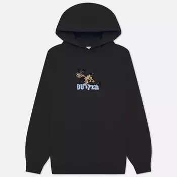 Мужская толстовка Butter Goods Unleash Pullover Hoodie, цвет чёрный, размер XXL