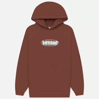 Мужская толстовка Butter Goods Vortex Pullover Hoodie, цвет коричневый, размер XL