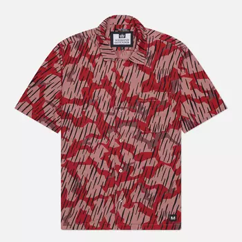Мужская рубашка Weekend Offender Monuriki Camo, цвет красный, размер XXL