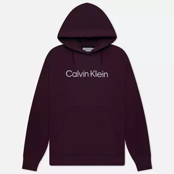 Мужская толстовка Calvin Klein Jeans Hero Logo Comfort Hoodie, цвет фиолетовый, размер L