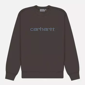 Мужская толстовка Carhartt WIP Carhartt, цвет коричневый, размер L