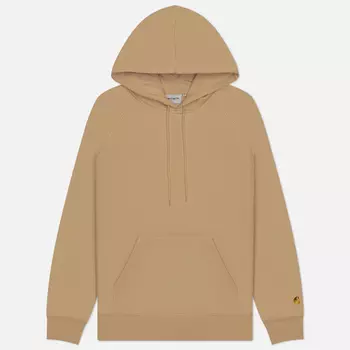 Мужская толстовка Carhartt WIP Hooded Chase, цвет бежевый, размер XXL