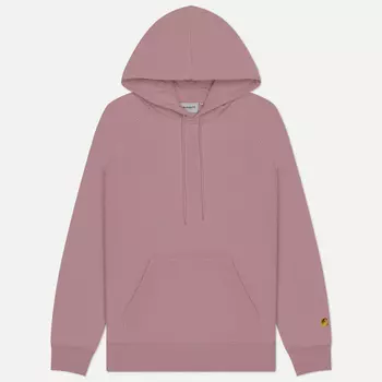 Мужская толстовка Carhartt WIP Hooded Chase, цвет розовый, размер XL