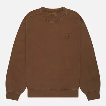 Мужская толстовка Carhartt WIP Vista, цвет коричневый, размер XL