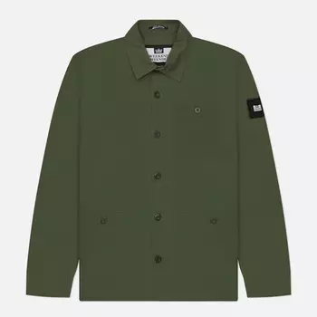 Мужская рубашка Weekend Offender Tavira Overshirt AW24, цвет оливковый, размер XL