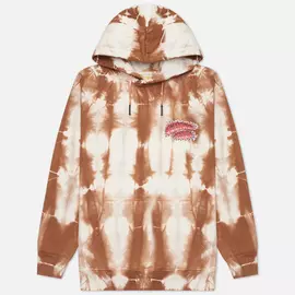 Мужская толстовка Chinatown Market Pop Rocket Tie-Dye Hoodie, цвет коричневый, размер S