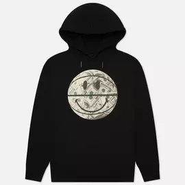 Мужская толстовка Chinatown Market Smiley Money Line Ball Hoody, цвет чёрный, размер S