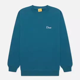 Мужская толстовка Dime Dime Classic Small Logo Crew Neck, цвет синий, размер L