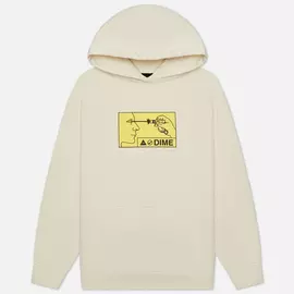 Мужская толстовка Dime Vision Hoodie, цвет бежевый, размер XL