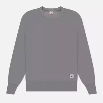 Мужская толстовка Edwin Basic Crew Neck, цвет серый, размер XL