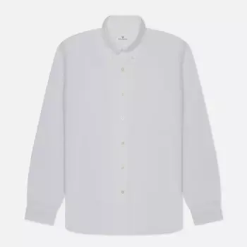 Мужская рубашка uniform experiment Giza Oxford B.D., цвет белый, размер L