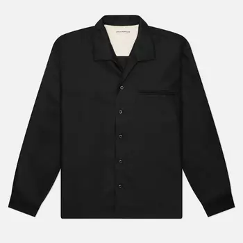 Мужская рубашка uniform experiment Italian Collar, цвет чёрный, размер L
