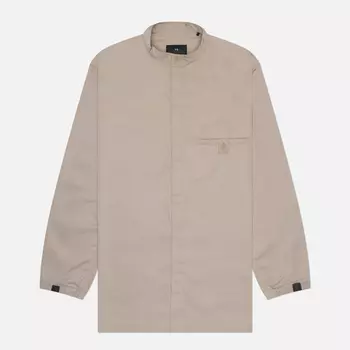 Мужская рубашка Y-3 Nylon Twill Overshirt, цвет бежевый, размер S