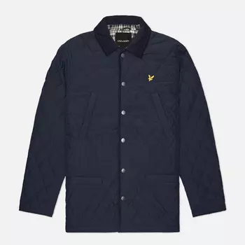 Мужская стеганая куртка Lyle & Scott Quilted, цвет синий, размер L