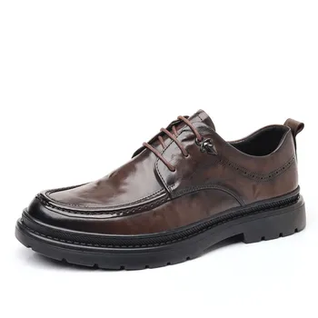 Туфли мужские Men"s Casual Men Low-Top Romon, черный