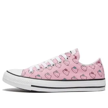 Кроссовки helly kitty x chuck taylor all star ox 'kitty pattern' Converse, розовый