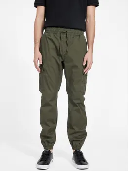 Джоггеры-карго Jenner Guess Factory, цвет Green Depths