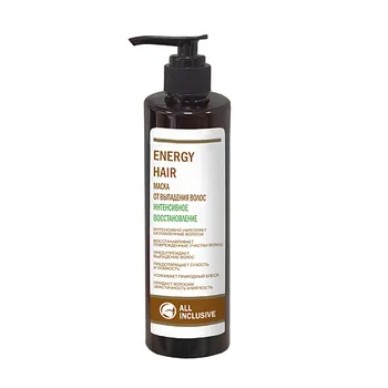 ALL INCLUSIVE Маска от выпадения волос Интенсивное восстановление ENERGY HAIR 250