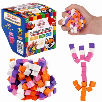 1TOY Конструктор-пластилин GUMMY BLOCKS 1.0