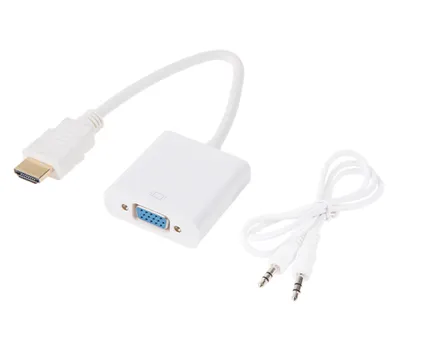 Переходник Rexant 17-6936 шт.HDMI - гн.VGA (провод) + 3.5 mm аудио