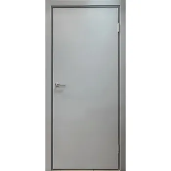 Блок дверной Kapelli Classic 800х2000 мм влагостойкий ПВХ серый 7035 глухой