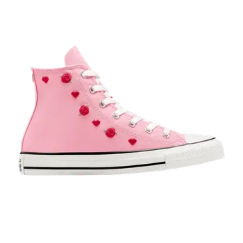 Кроссовки Converse Chuck Taylor All Star High GS Valentines Day 2025, розовый