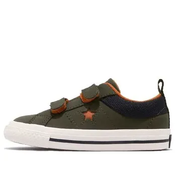 Кроссовки one star 2v ox 'utility green' Converse, зеленый