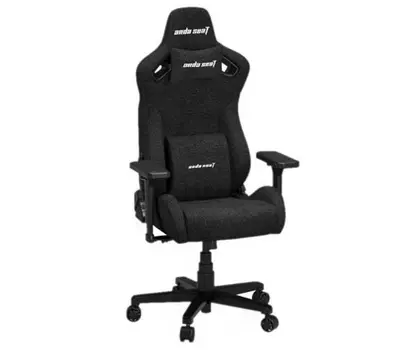 Кресло игровое Anda Seat Kaiser Frontier AD12Y-12-B-F черное, M (90кг), ткань